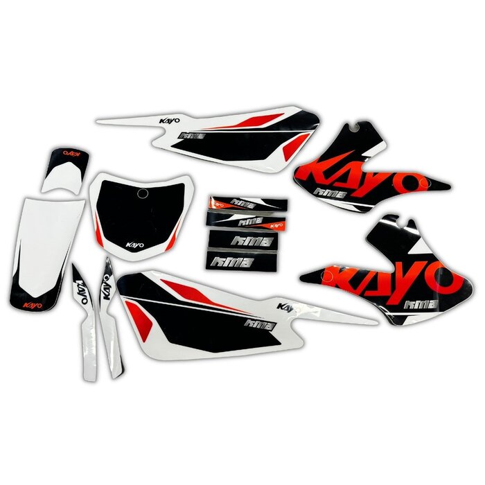 Kayo KMB 60 Sticker Aufkleber Set