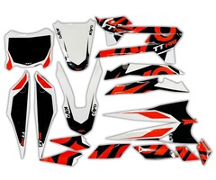 Kayo TT140 Sticker Aufkleber Set