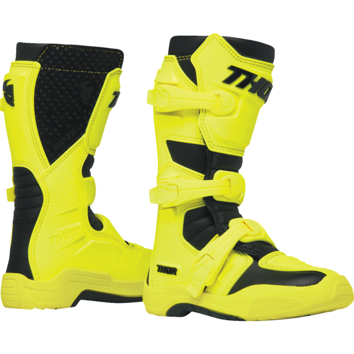 Thor Blitz XR Stiefel für Kinder - Jugendliche - neongelb