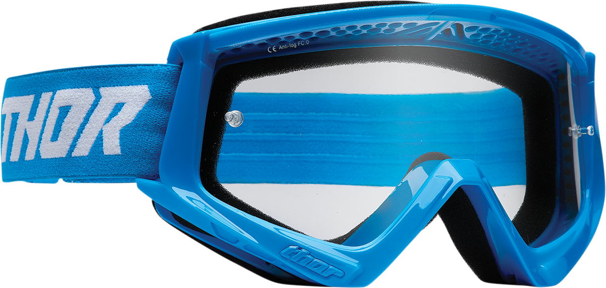 Thor Kinder Jugend Combat Racer Brille blau blau
