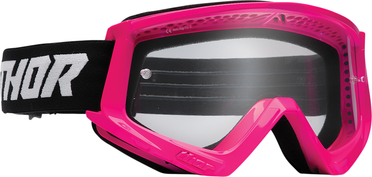 Thor Kinder Jugend Combat Racer Brille pink