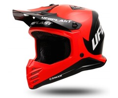 UFO Kinder Motocross Helm Korey rot schwarz