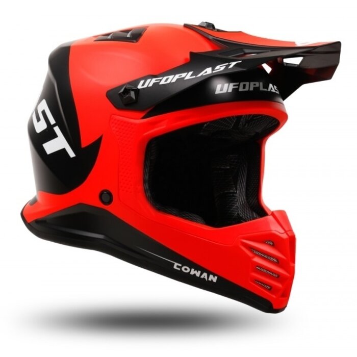 UFO Kinder Motocross Helm Korey rot schwarz