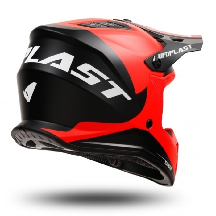 UFO Kinder Motocross Helm Korey rot schwarz