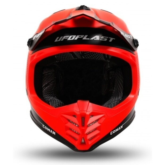 UFO Kinder Motocross Helm Korey rot schwarz