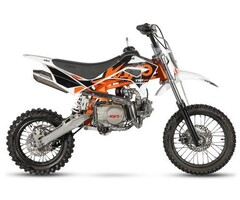 Kayo TSD 110  mit 12/14“ Räder Semiautomatik - E-Start & Kickstart