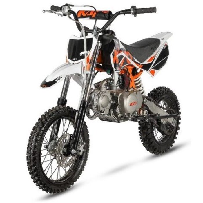 Kayo TSD 110  mit 12/14“ Räder Semiautomatik - E-Start & Kickstart