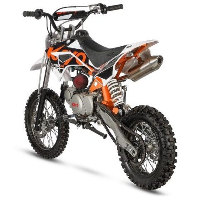 Kayo TSD 110  mit 12/14“ Räder Semiautomatik - E-Start & Kickstart