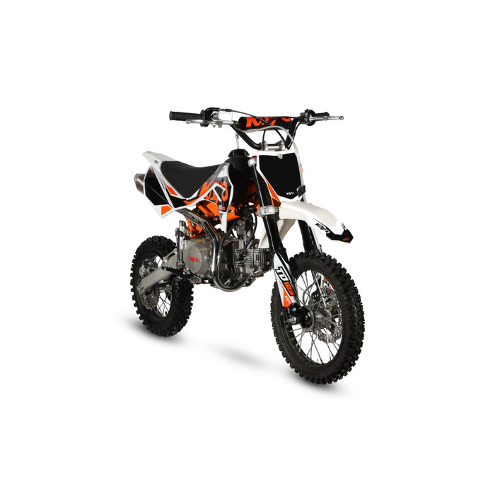 Kayo TD 125  mit 12/14“ Räder 4 Gang Schalter - Kickstart