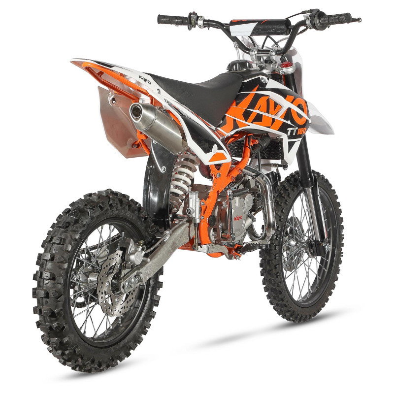 Kayo TT160 Dirtbike mit 14" 17" Räder - Schalter