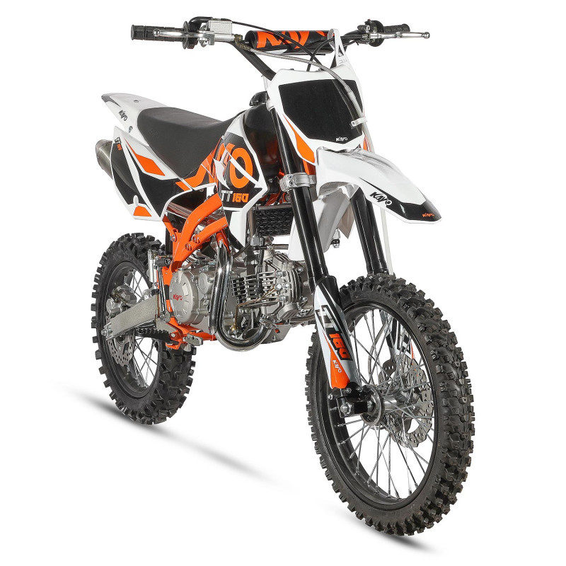 Kayo TT160 Dirtbike mit 14" 17" Räder - Schalter