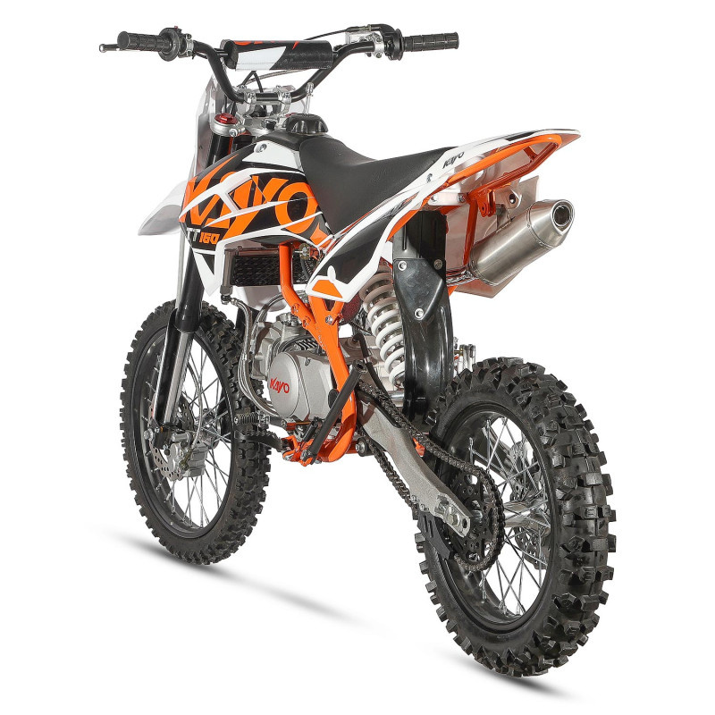 Kayo TT160 Dirtbike mit 14" 17" Räder - Schalter