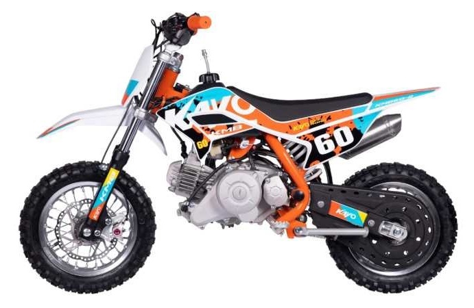 Kayo Dirtbike KMB 60 mit 10/10“ Räder Automatik und E-Start
