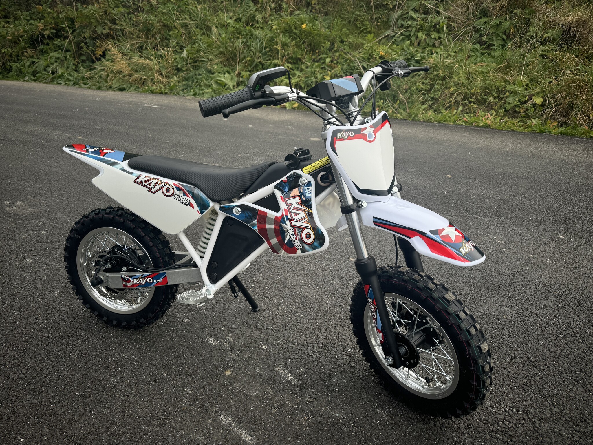 Kayo Dirtbike Elektro E-KMB Lithium 48 V / 7,8 Ah
