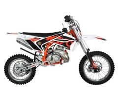 Kayo Dirtbike KT50 RACING - 50 cc 2-Takt 9 PS Räder 14"-12"