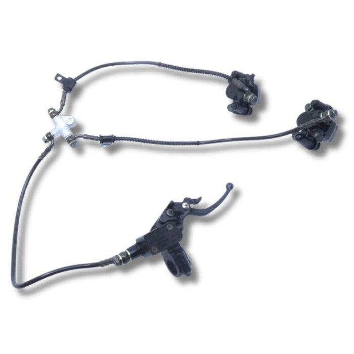 Kayo komplette Bremsanlage vorne passend für AT110 / AT125 / AU125