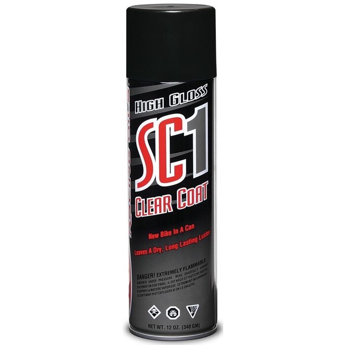 Maxima SC1 Clear Coat Silikon Kunststoff Pflegemittel Spray