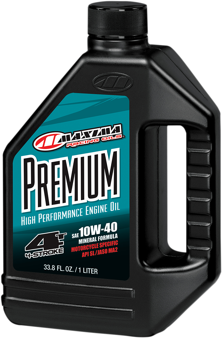 Maxima Premium Hochleistungs Mineral Motor Öl 4T 10W40