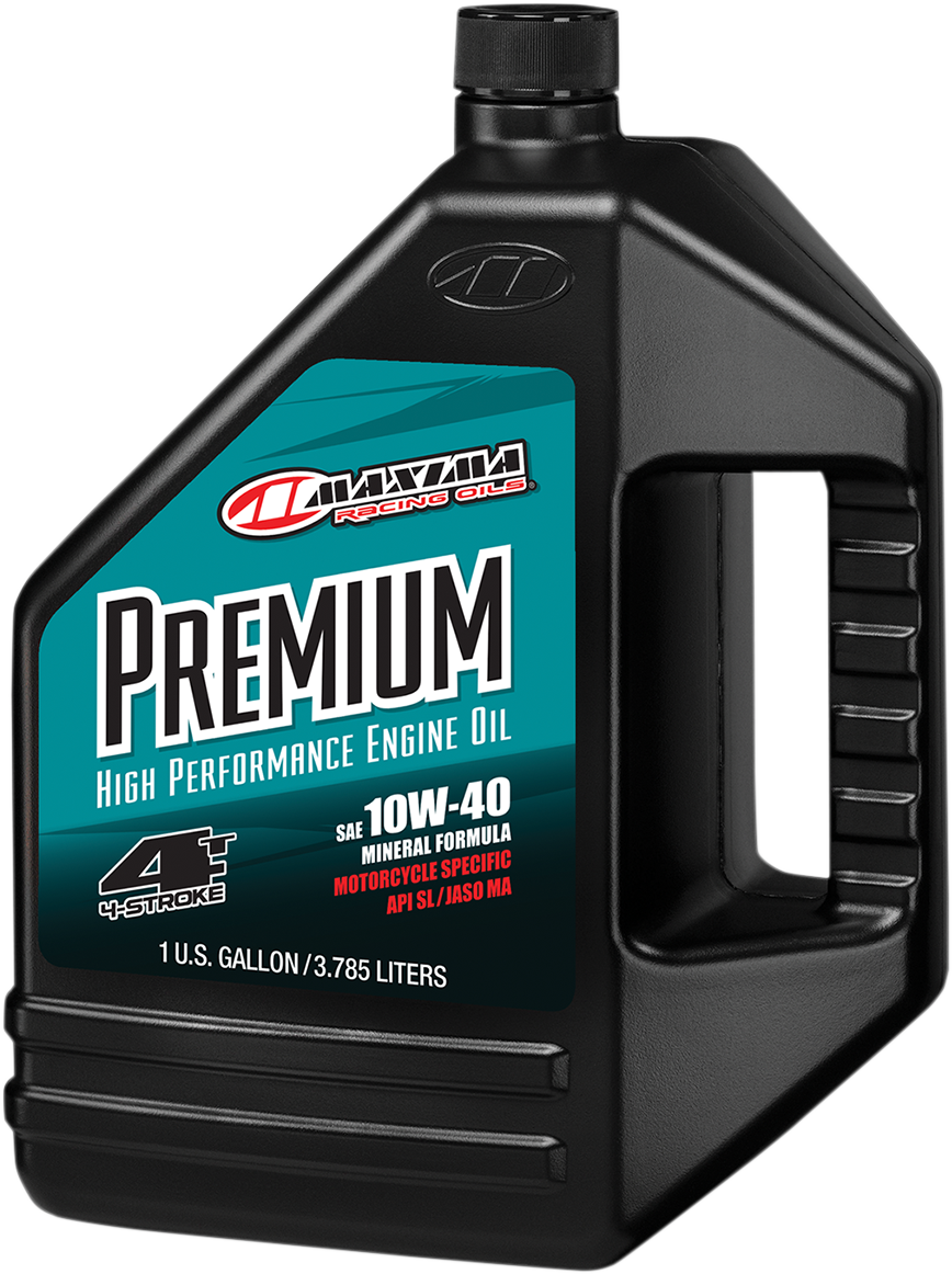 Maxima Premium Hochleistungs Mineral Motor Öl 4T 10W40
