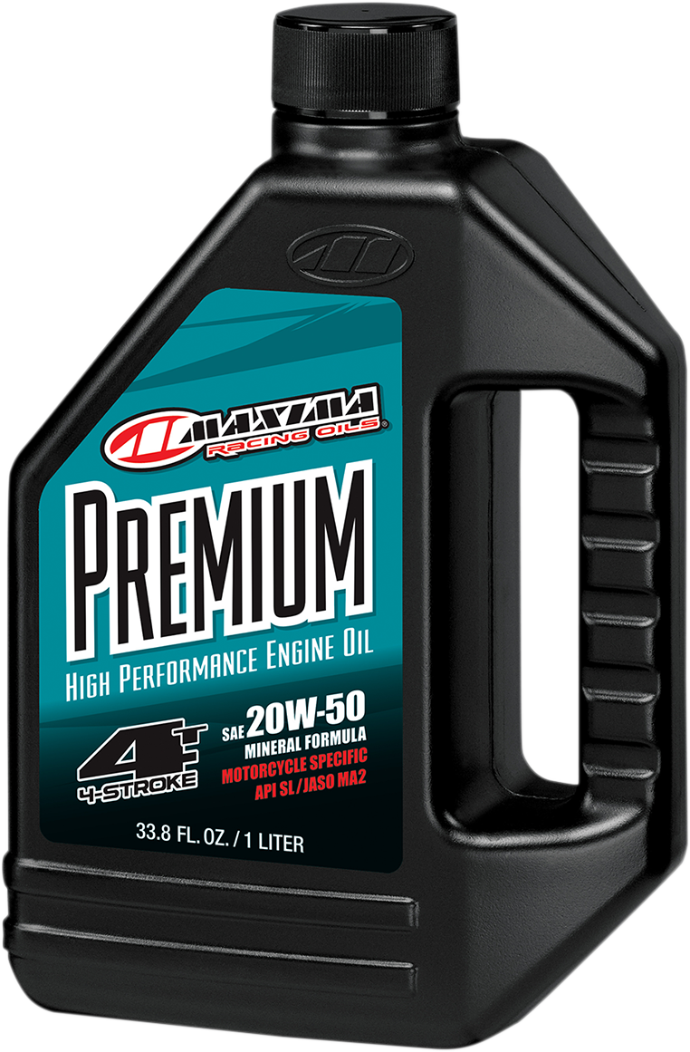 Maxima Premium Hochleistungs Mineral Motor Öl 4T 20W50