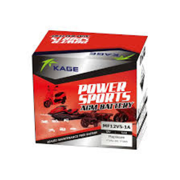 Kayo OE Batterie Kage AGM 12V 9AH MF12V9-1A, ATX5L-BS - YTZ6S