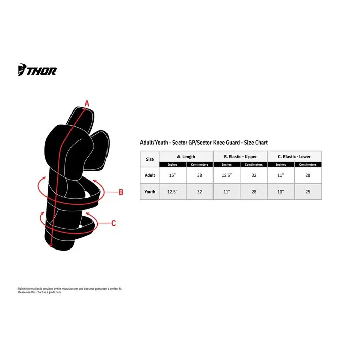 Sector GP Knieprotektoren für Jugendliche