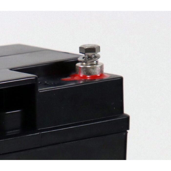 Q-Batteries 12LCP-23 / 12V - 23Ah Blei Akku Zyklentyp AGM - Deep Cycle VRLA Schraubanschluss M5 für EA70 und EA110