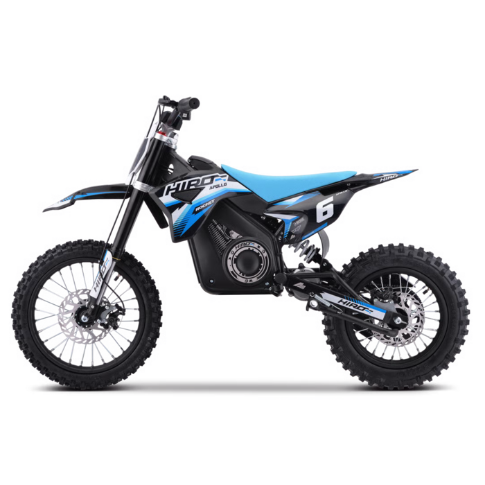 Apollino Rocket Hiro Dirtbike 1300W / max 1600W 48V 14/12 Zoll Lithium Akku 13Ah Elektro Crossbike