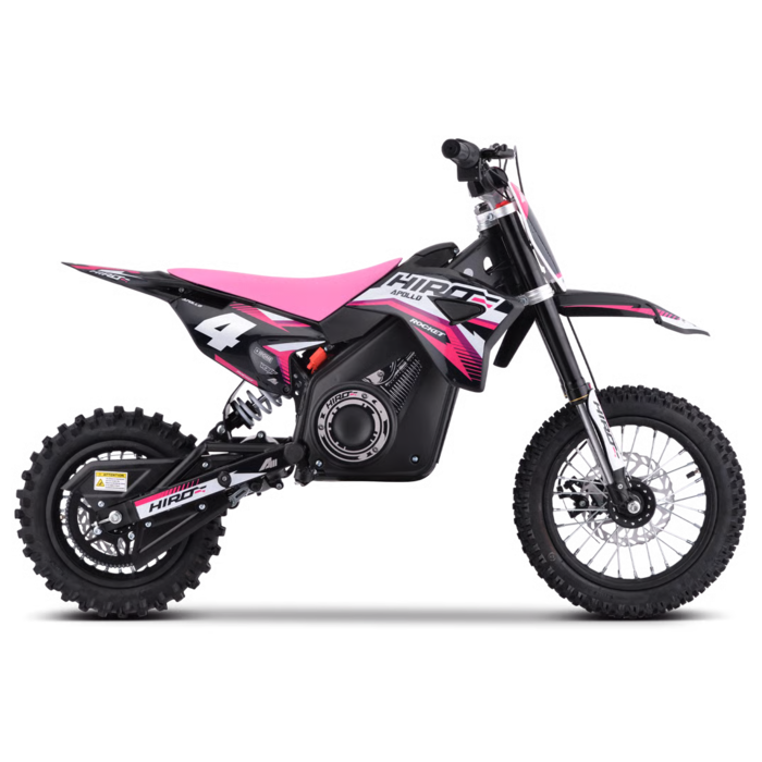Apollino Rocket Hiro Dirtbike 1000W / max 1200W 36V 10/12 Zoll Lithium Akku 12Ah Elektro Crossbike