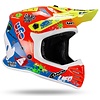 UFO Kinder Motocross Helm Korey gelb rot blau