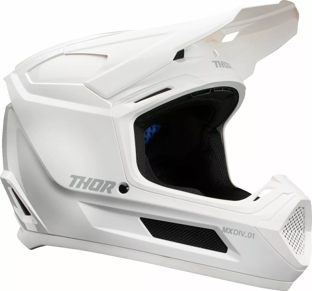 Thor Kinderhelm Fleet Blackout Helm - weiss