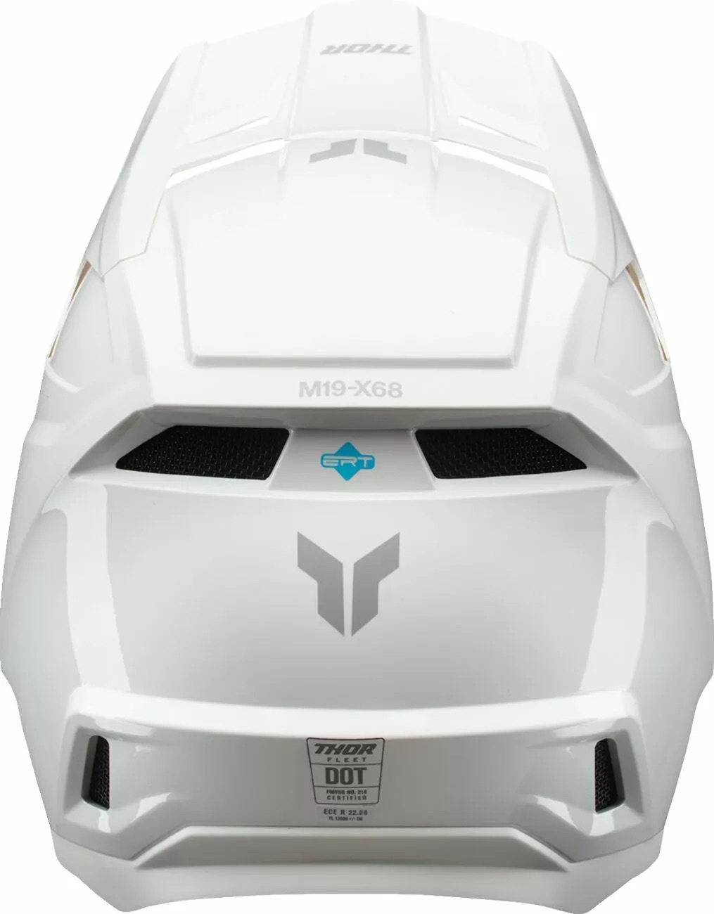 Thor Kinderhelm Fleet Blackout Helm - weiss