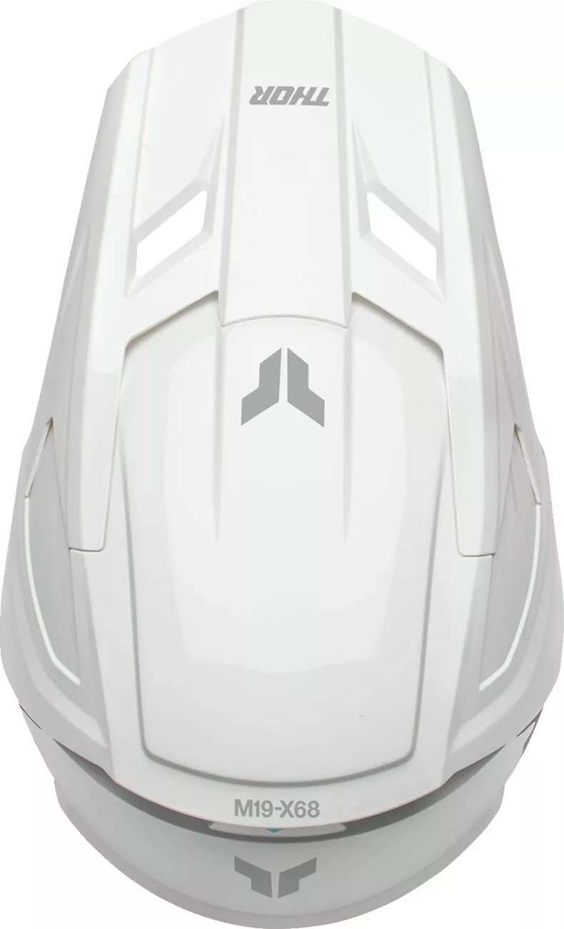 Thor Kinderhelm Fleet Blackout Helm - weiss