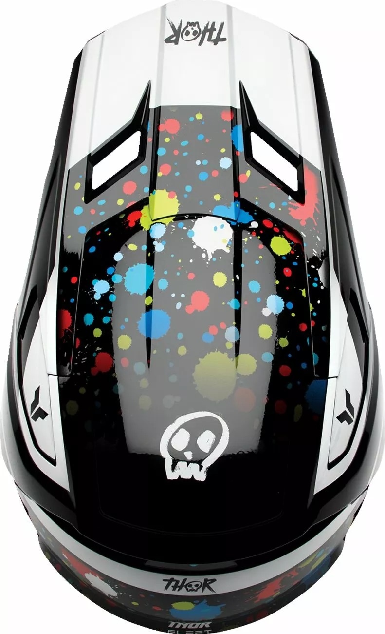 Thor Kinderhelm Fleet Splat mehrfarbig