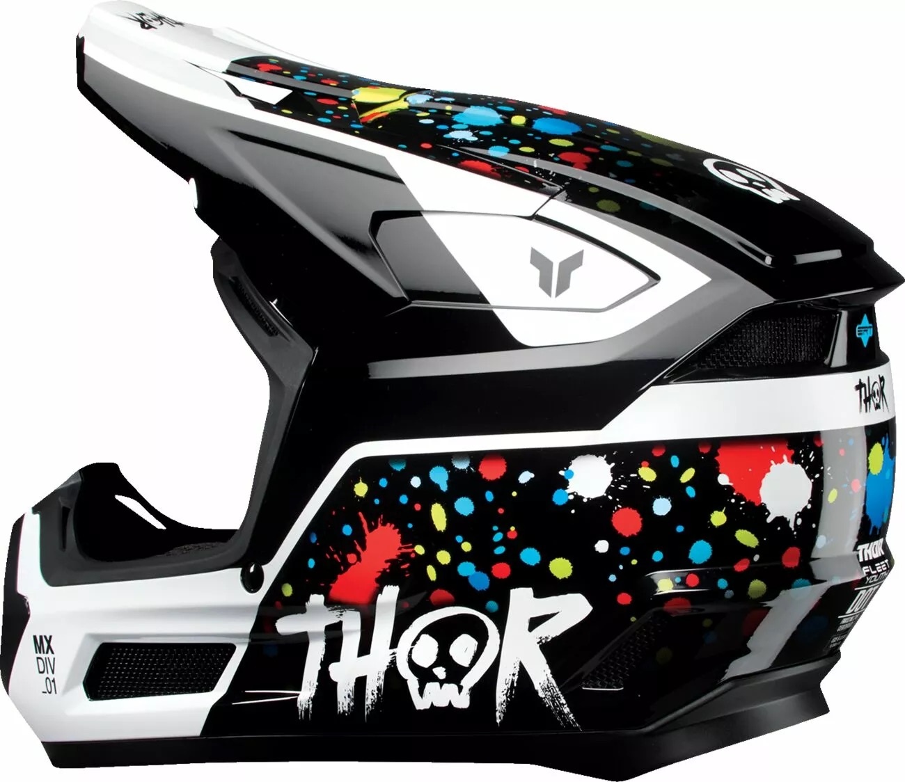 Thor Kinderhelm Fleet Splat mehrfarbig