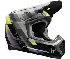 Thor Kinderhelm Fleet Camber schwarz grau violett