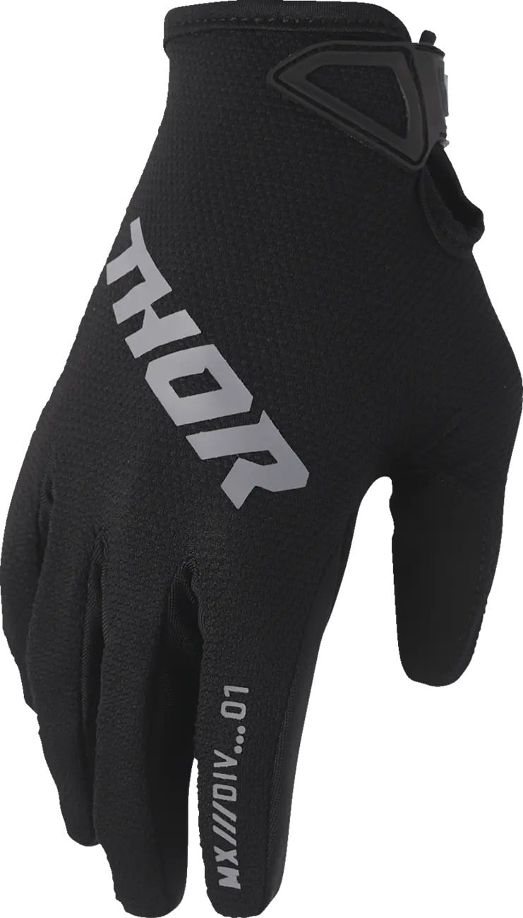 Thor Kinder Handschuhe Ridemode Static schwarz