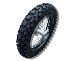 Kayo Dirtbike Komplettrad 12" für hinten für 15mm Achse