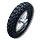 Dirtbike Komplettrad 12" für hinten für 15mm Achse
