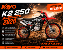 Kayo K2 Dirtbike 250 cc Enduro Motorrad
