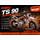 Dirtbike TS90 mit 10/12“ Räder Semiautomatik - E-Start