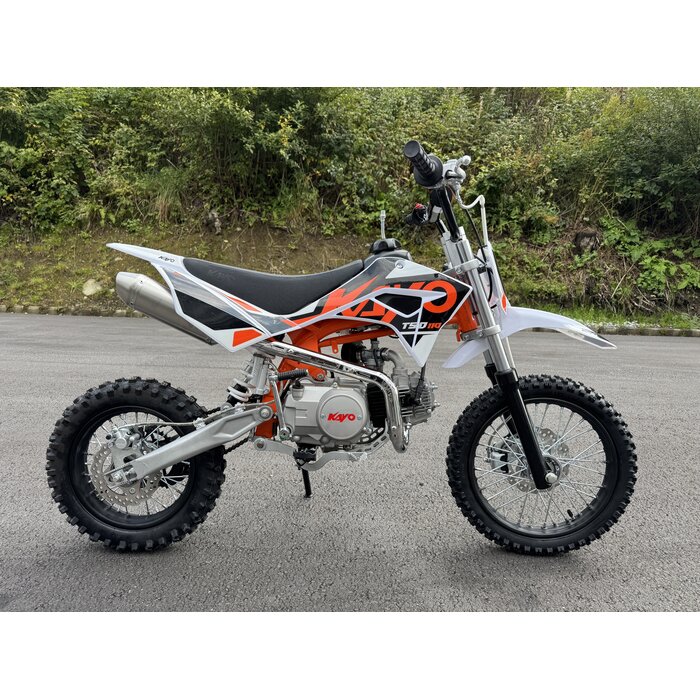 Kayo TSD 110 mit 12/14“ Räder Semiautomatik - E-Start & Kickstart