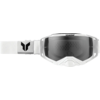 Thor MX Brille Activate Goggles weiss / Lens Iridium verspiegelt