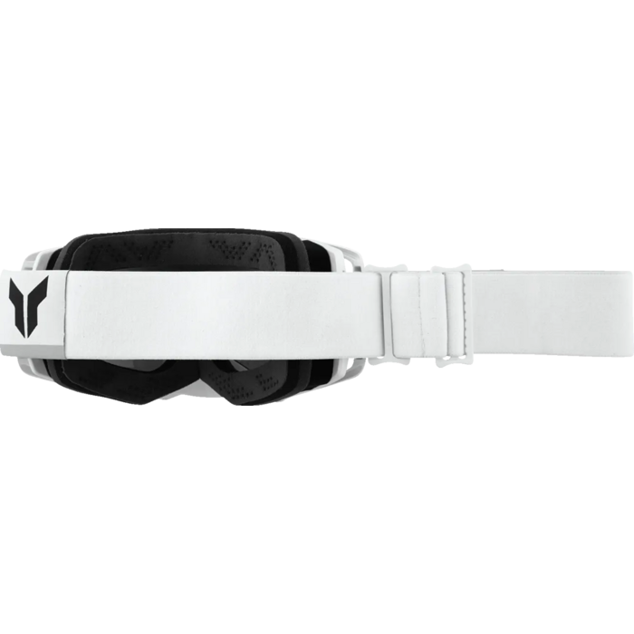 Thor MX Brille Activate Goggles weiss / Lens Iridium verspiegelt