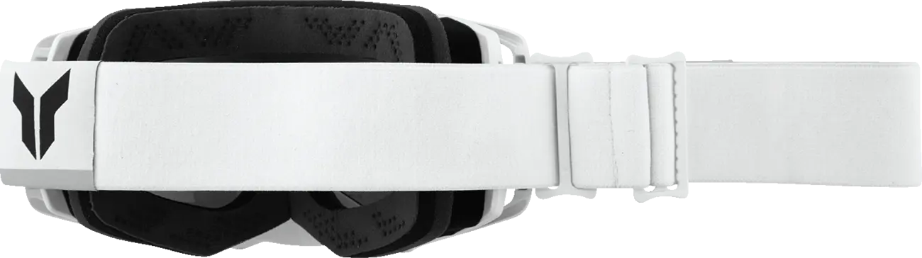 Thor MX Brille Activate Goggles weiss / Lens Iridium verspiegelt