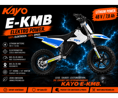 Kayo Dirtbike Elektro E-KMB Lithium 48 V / 7,8 Ah