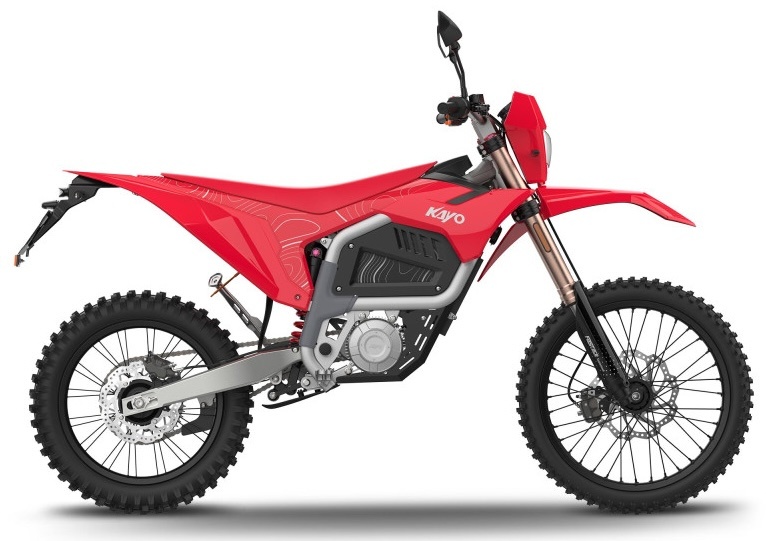 Kayo EC2I elektrisches Enduro-Motorrad, Straßenzulassung