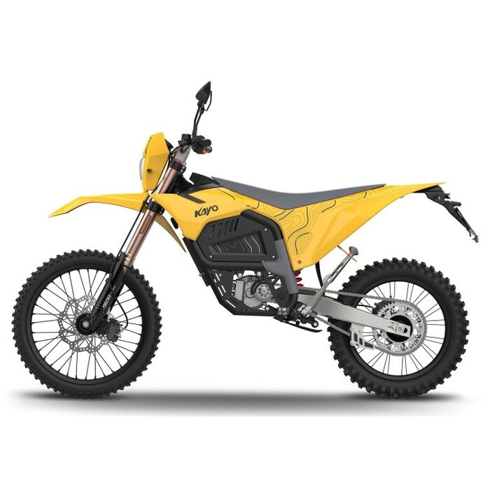 Kayo EC2I elektrisches Enduro-Motorrad, Straßenzulassung