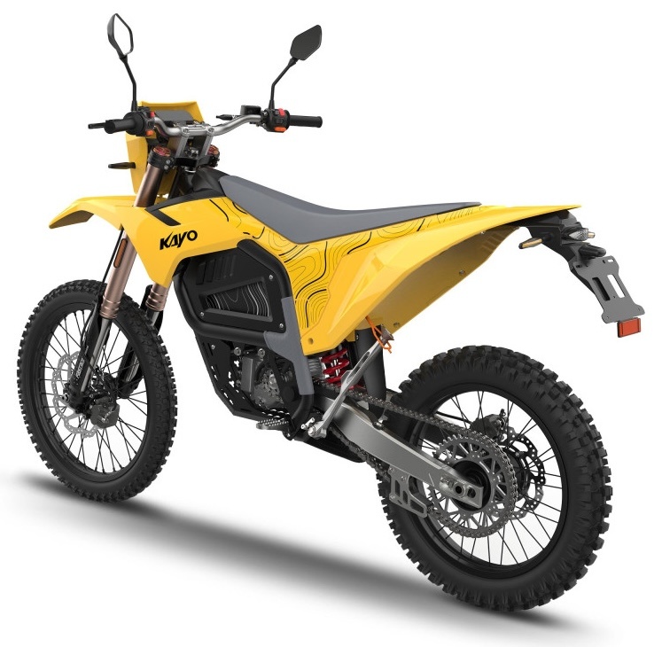 Kayo EC2I elektrisches Enduro-Motorrad, Straßenzulassung