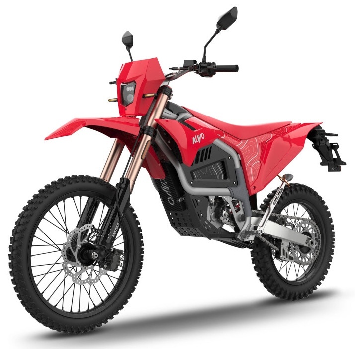 Kayo EC2I elektrisches Enduro-Motorrad, Straßenzulassung